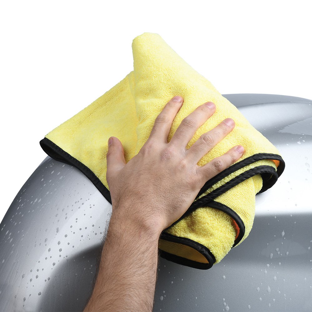 Oxford OX255 Super Drying Towel Motorcycle Bike Car Microfibre Cloth Yellow