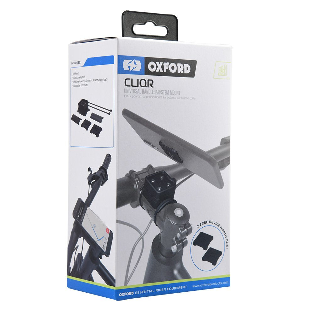 Oxford OX840 CLIQR Universal Bicycle Handlebar/Stem Mount