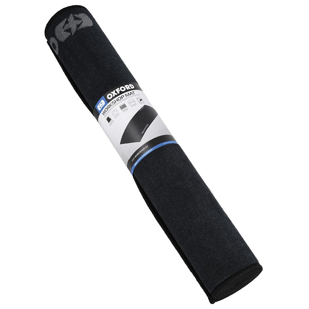 Oxford OX661 Workshop Garage Motorcycle Maintenance Mat Grey M 1900mm x 800mm