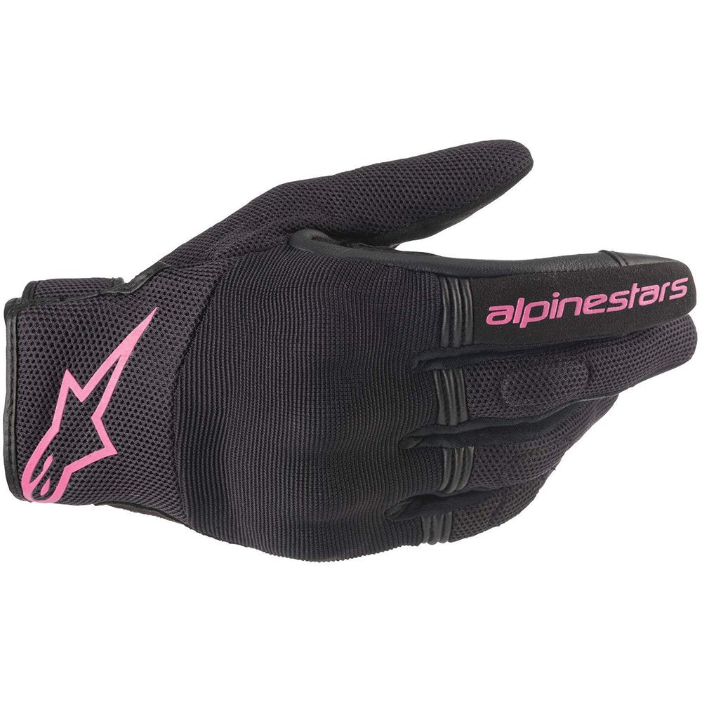 Alpinestars Stella Copper Motorcycle Gloves Black & Fuchsia Pink