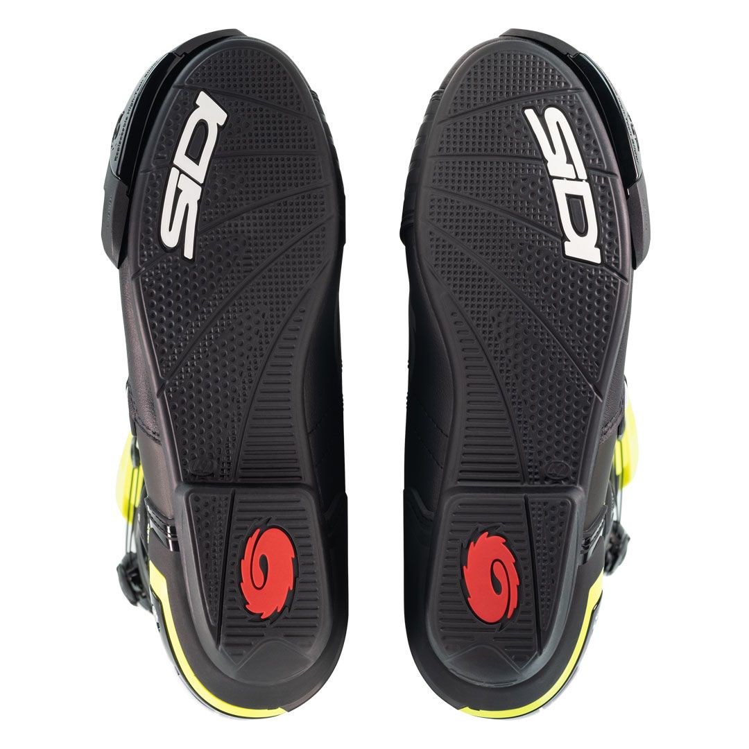 Sidi Mag 1 CE Motorcycle Boots Black Yellow