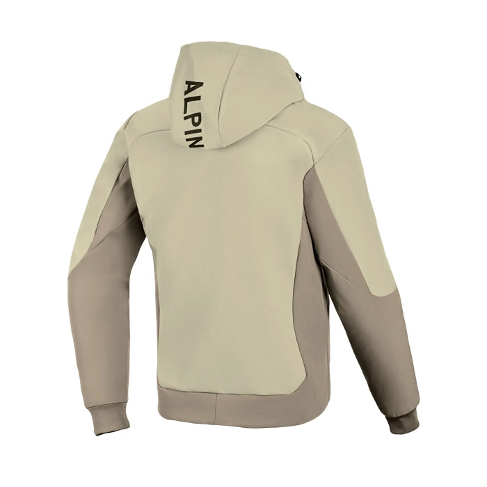 Alpinestars Radium Tech Motorcycle Armoured Hoodie Mastic Aluminum