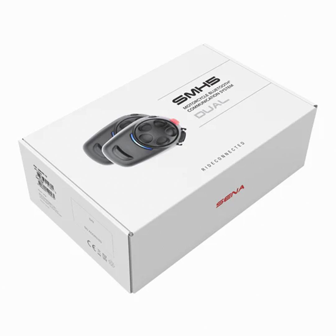 SENA SMH5D-10 DUAL Motorcycle Motorbike Bluetooth Headset Intercom Pair
