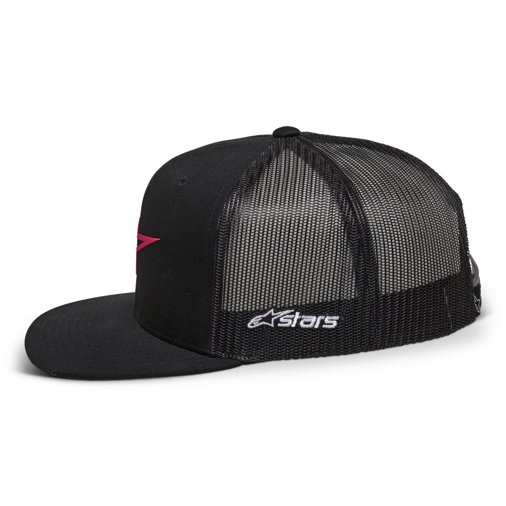 Alpinestars 3D Ageless Trucker Hat Black Red