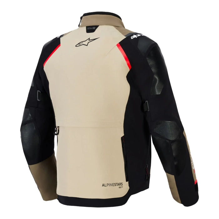 Alpinestars Andes Pro Drystar XF Men’s Motorcycle Jacket Walnut Aluminum