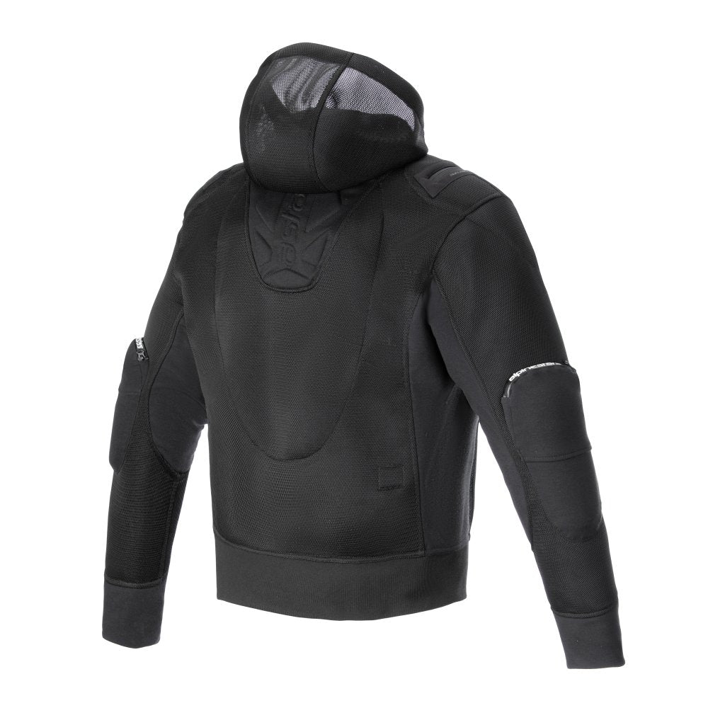 Alpinestars Moflow Armoured Hoodie Air Tech Jacket Man Black