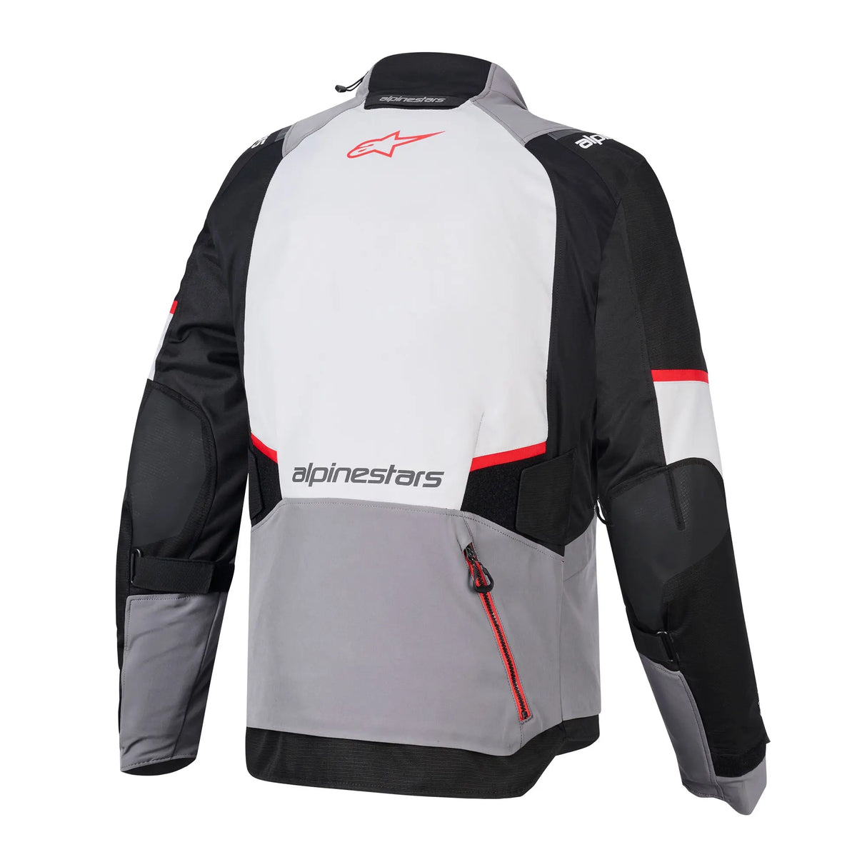 Alpinestars Andes V4 Drystar Men’s Motorcycle Jacket Grey / Black / Red