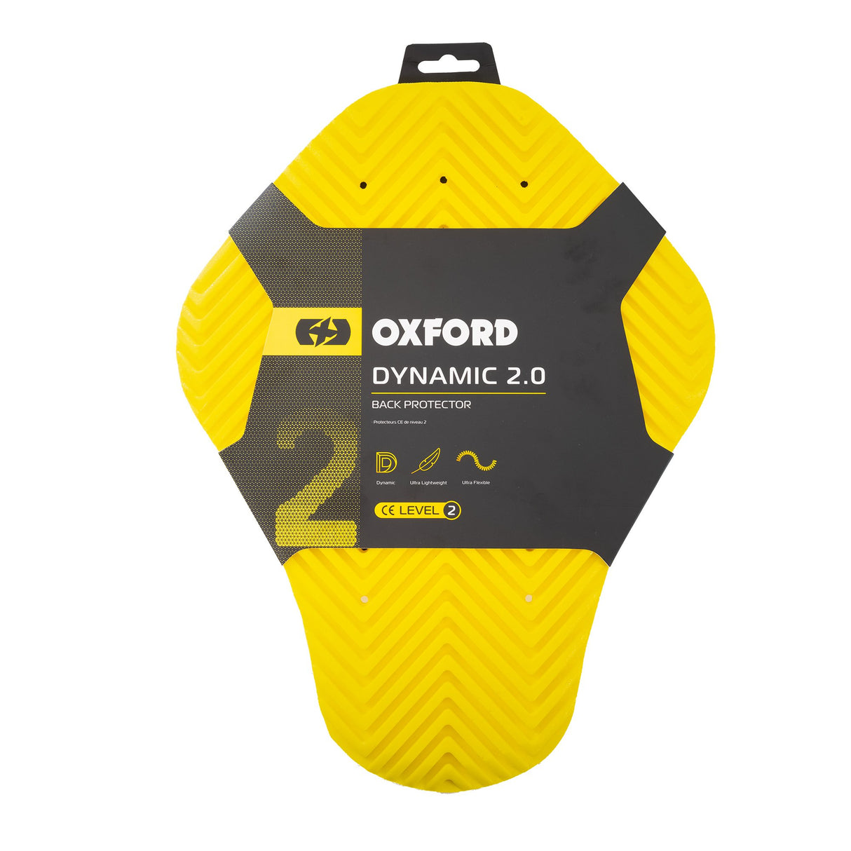 Oxford OB138 Motorcycle Insert Back Protector Level 2 Dynamic 2.0