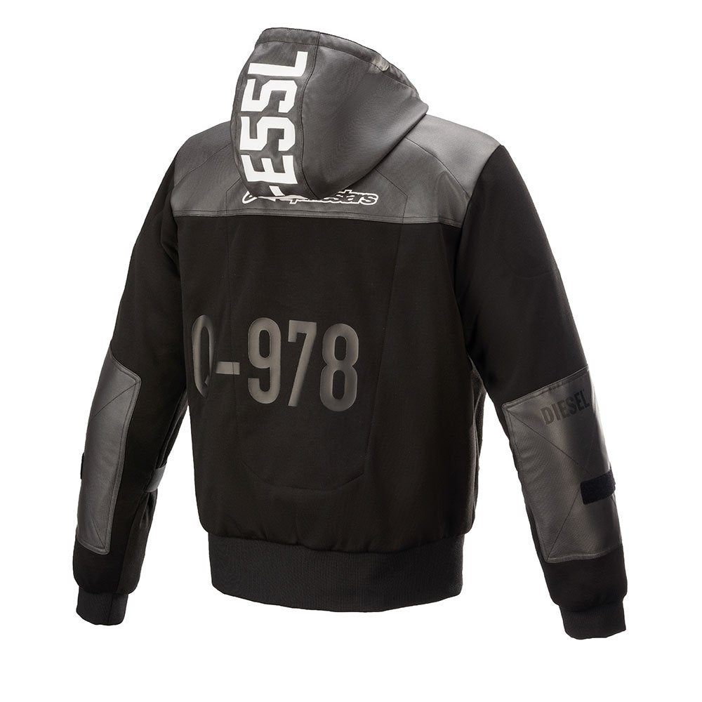 Alpinestars Shotaro Armoured Diesel Hoodie Black