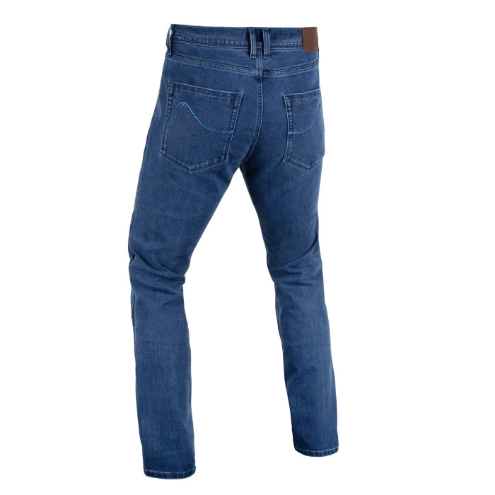 Oxford Original Approved Tailor AA Straight Motorcycle Men’s Jeans Mid Blue