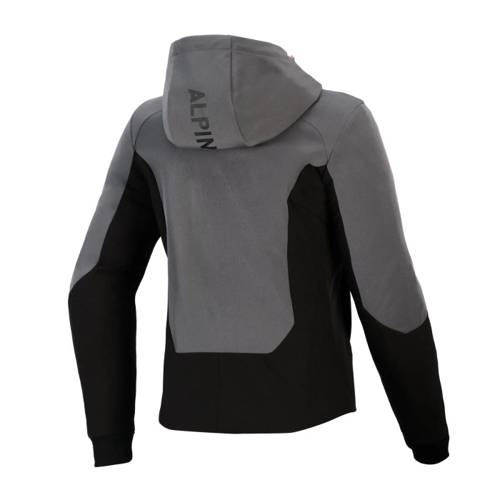 Alpinestars Stella Radium Tech Motorcycle Armoured Ladies Hoodie Grey Black