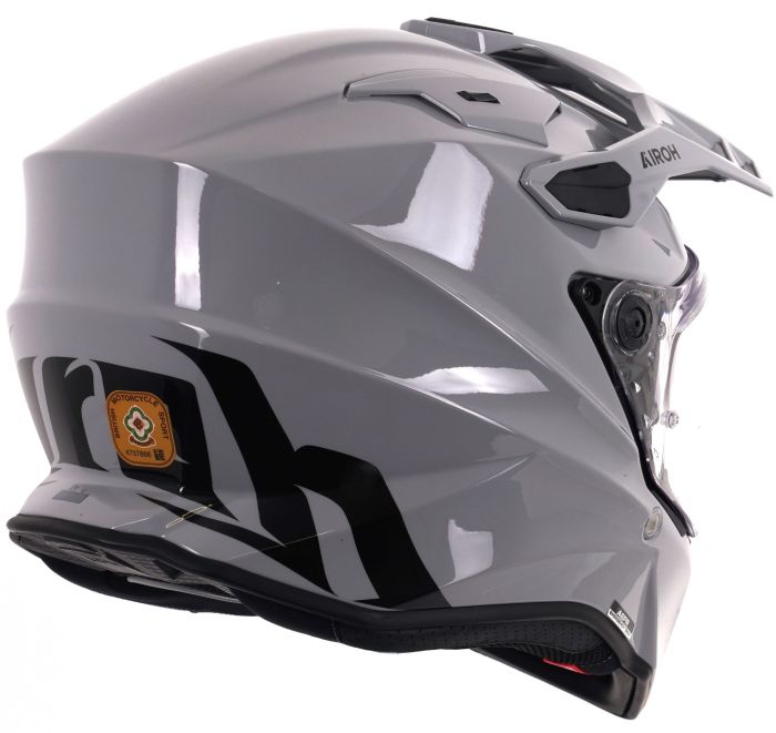 Airoh Commander 2 Cement Grey Gloss Motorcycle Helmet