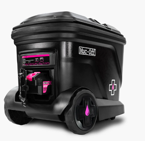 Muc-Off Battery Operated Mobile Pressure Washer Motorcycle Bicycle Starter Bundle