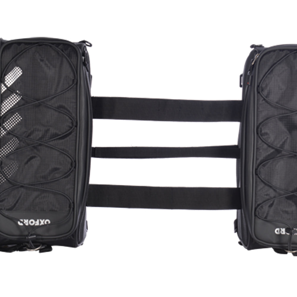 Oxford P60R Motorcycle Lifetime Panniers Motorbike Luggage 60L Black