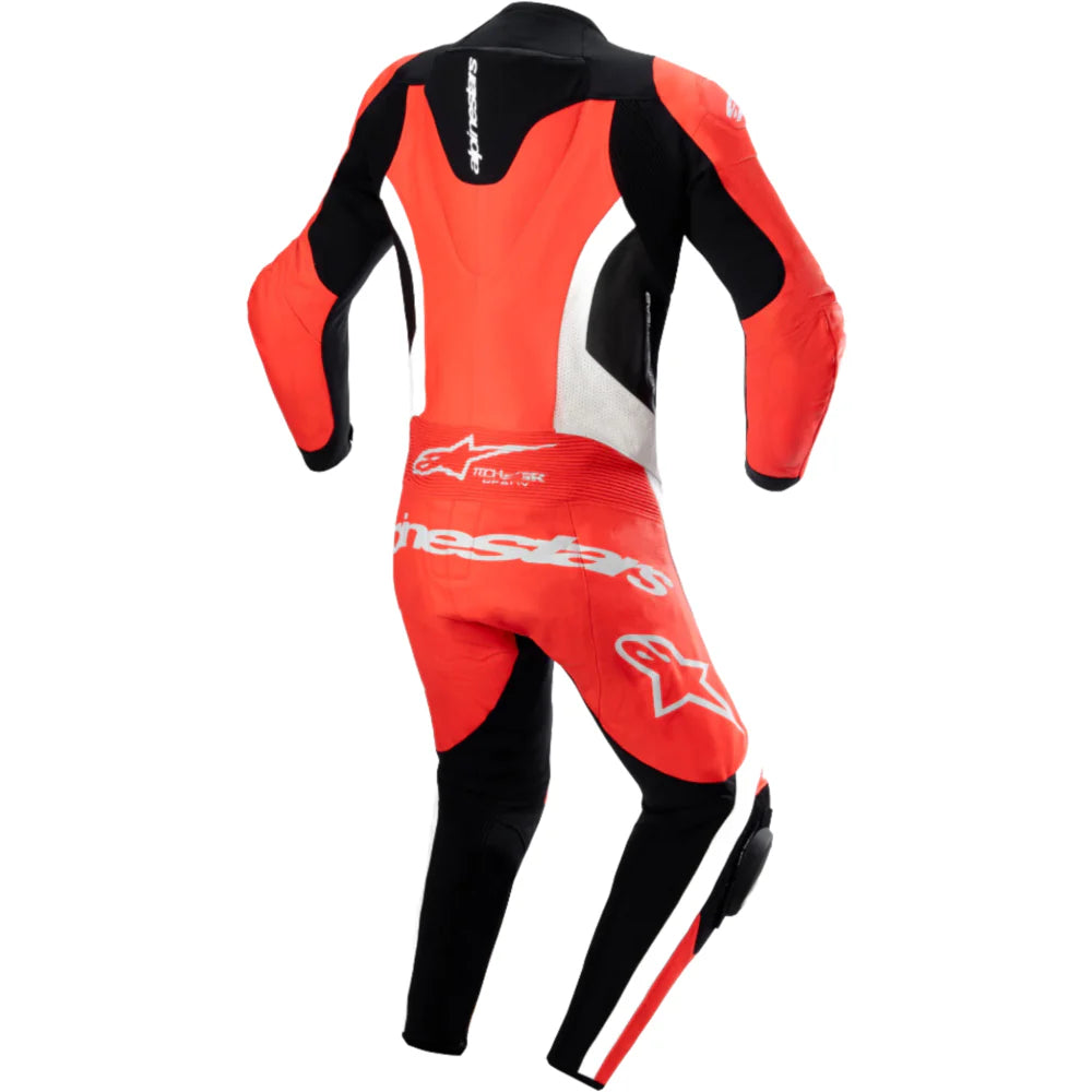 Alpinestars GP Force Lurv One Piece Leather Suit Fluo Red White Black