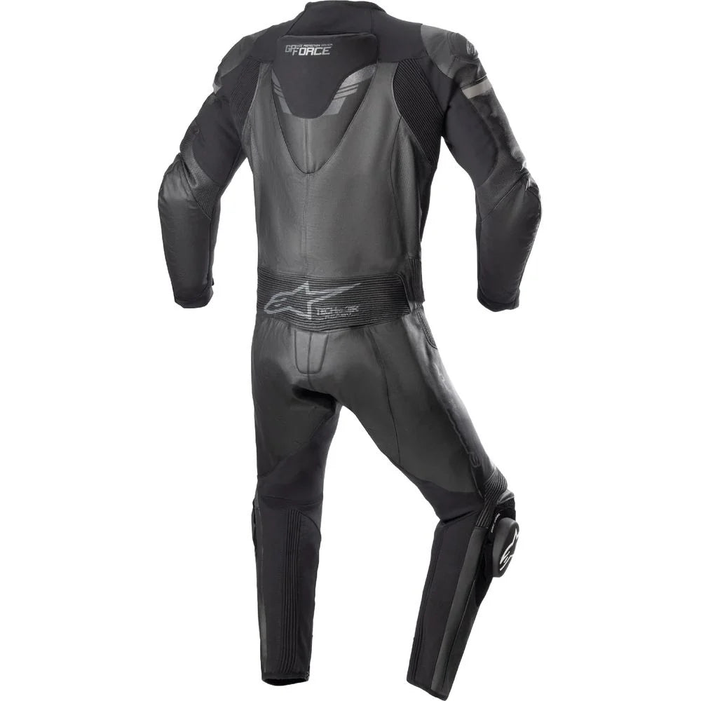 Alpinestars GP Force Chaser Two Piece Leather Suit Black Black