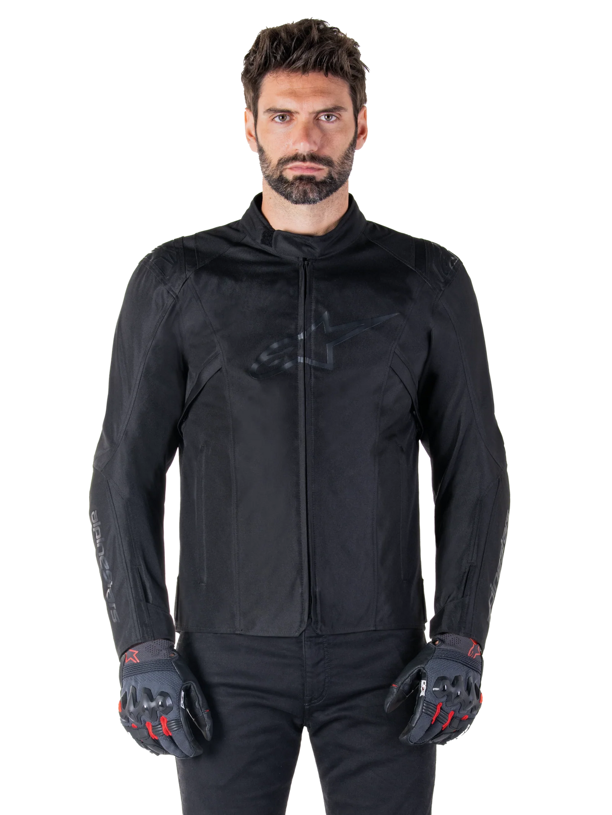 Alpinestars T-SPS V2 Waterproof Men’s Motorcycle Jacket - Black