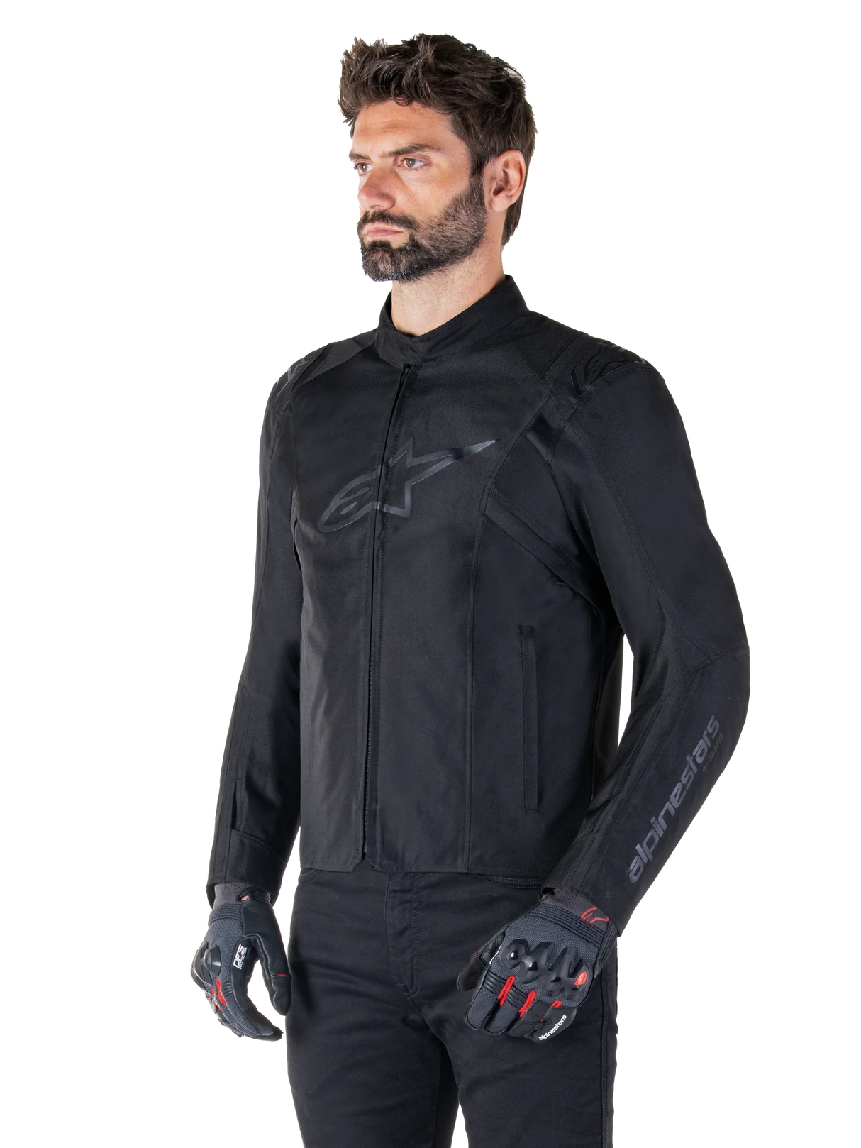 Alpinestars T-SPS V2 Waterproof Men’s Motorcycle Jacket - Black