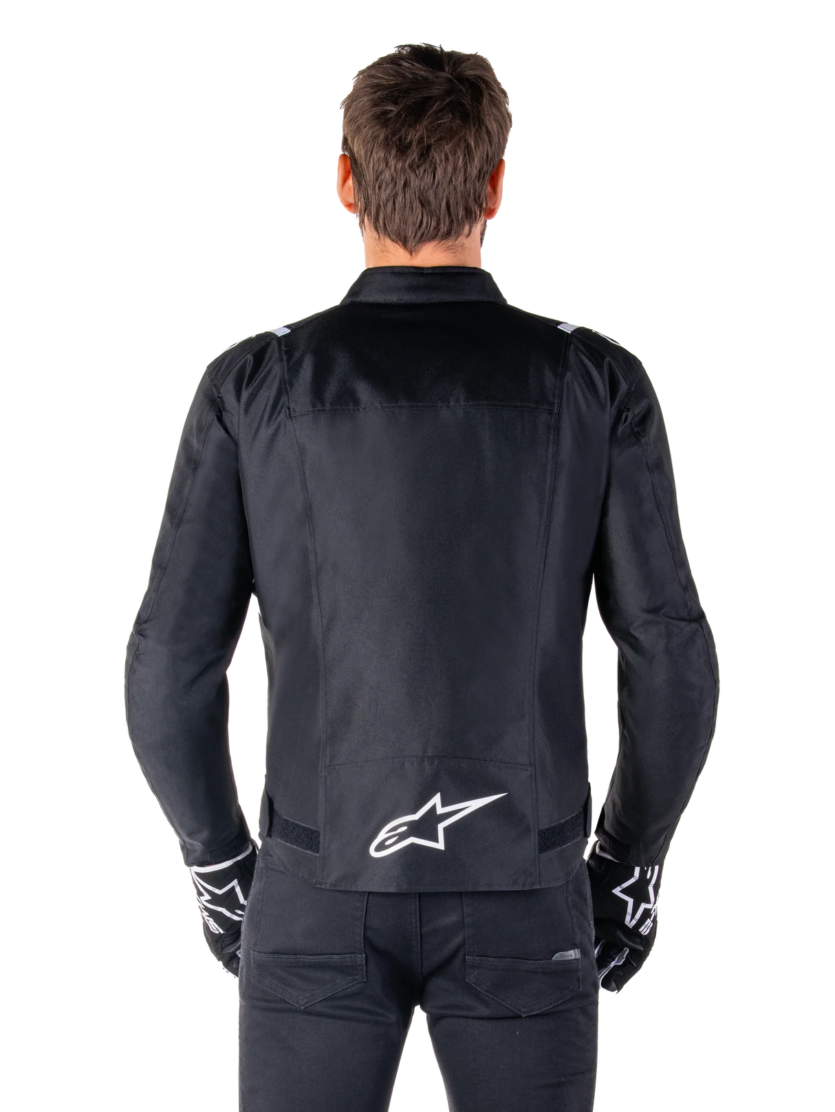 Alpinestars T-SPS V2 Waterproof Men’s Motorcycle Jacket - Black / White