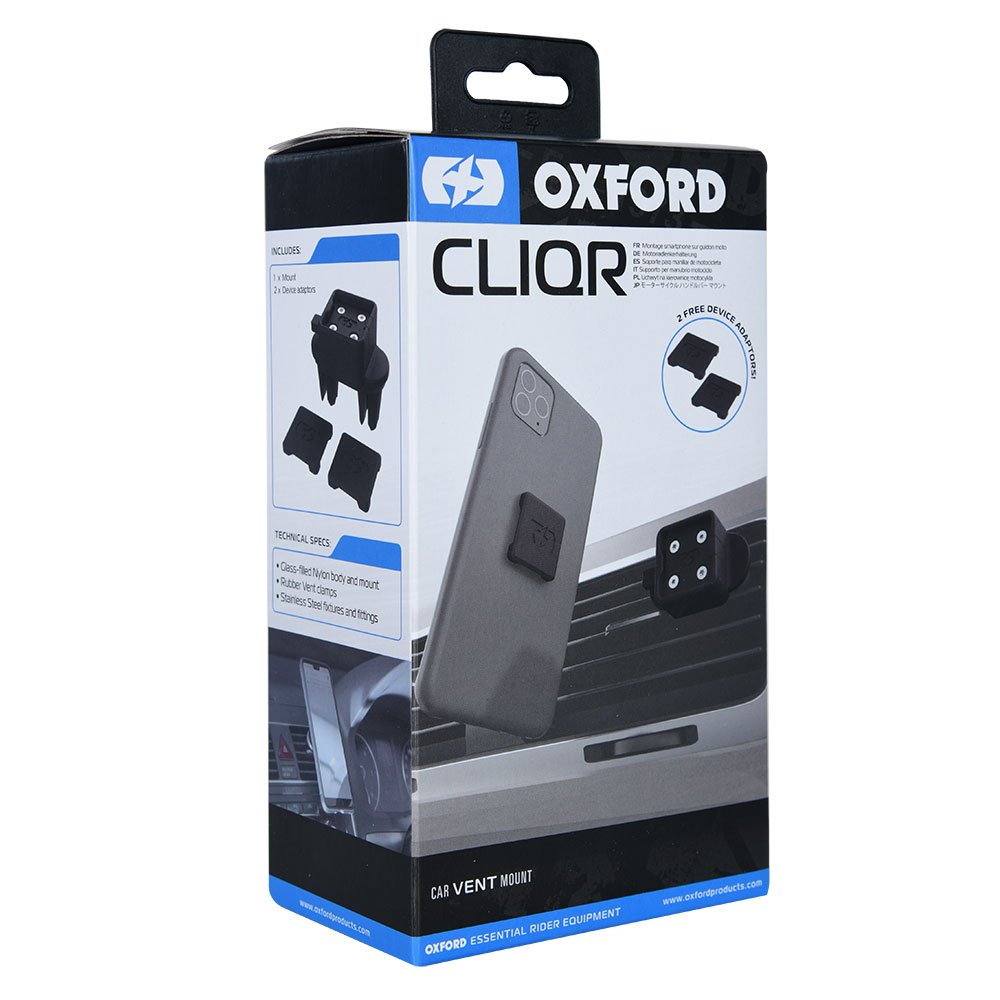 Oxford OX857 CLIQR Car Vent Mount Phone Holder Universal