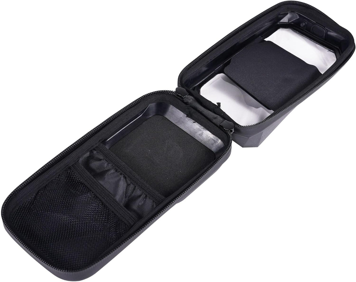 BIKE IT Motorcycle Waterproof Phone Case IP66 With Handlebar & Mirror Mounts for 4-7" Phones