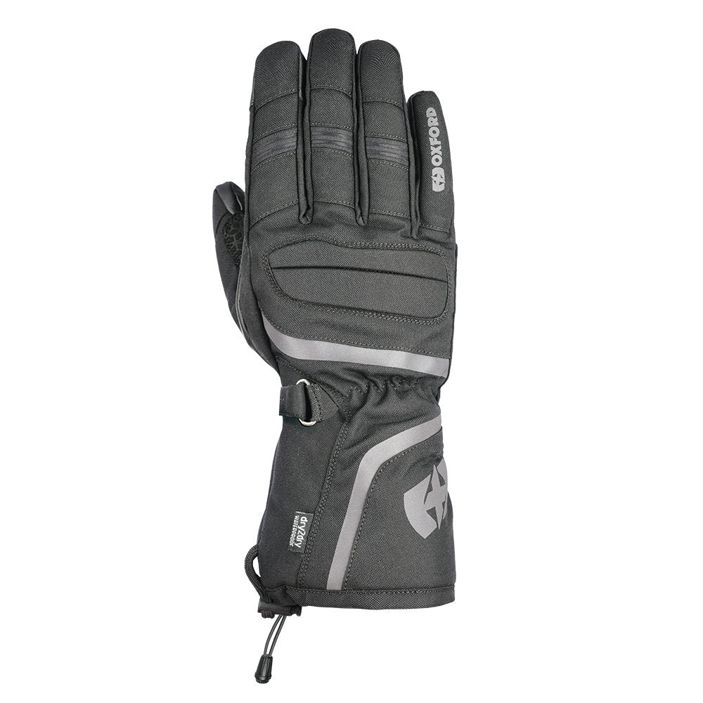 Oxford Convoy 3.0 Waterproof Motorcycle Gloves Stealth Black