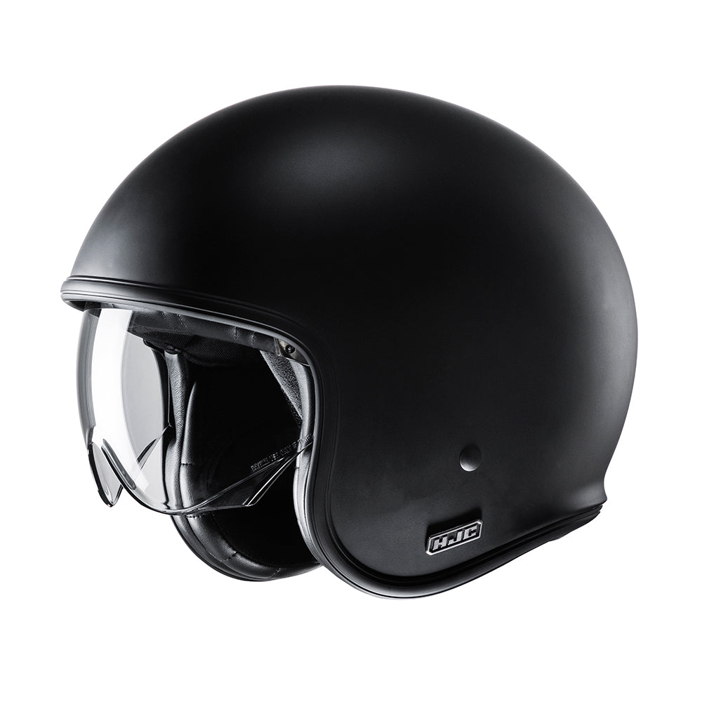 HJC V30 Matt Black Open Face Motorcycle Helmet