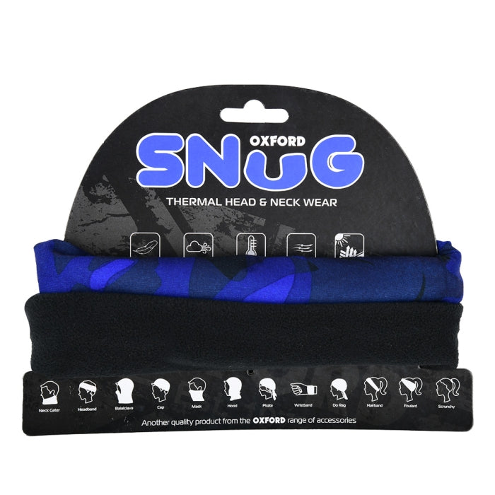 Oxford Snug Neck Tube Base Layers Havoc Blue