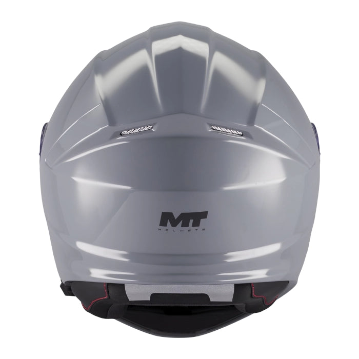 MT Genesis R SV Pure Matt Grey Motorcycle Flip Front Helmet