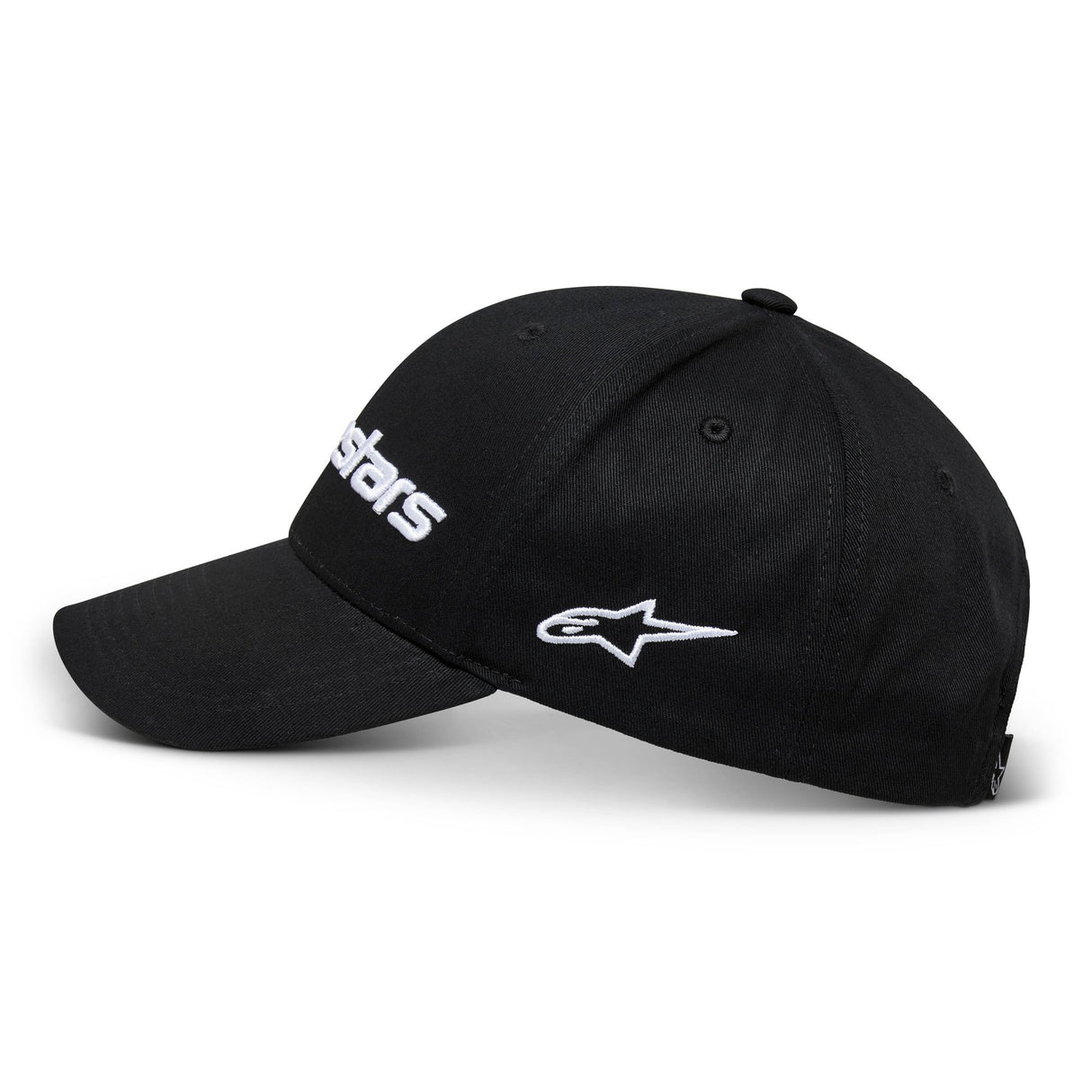 Alpinestars Linear Wordmark 2.0 Hat Baseball Black White
