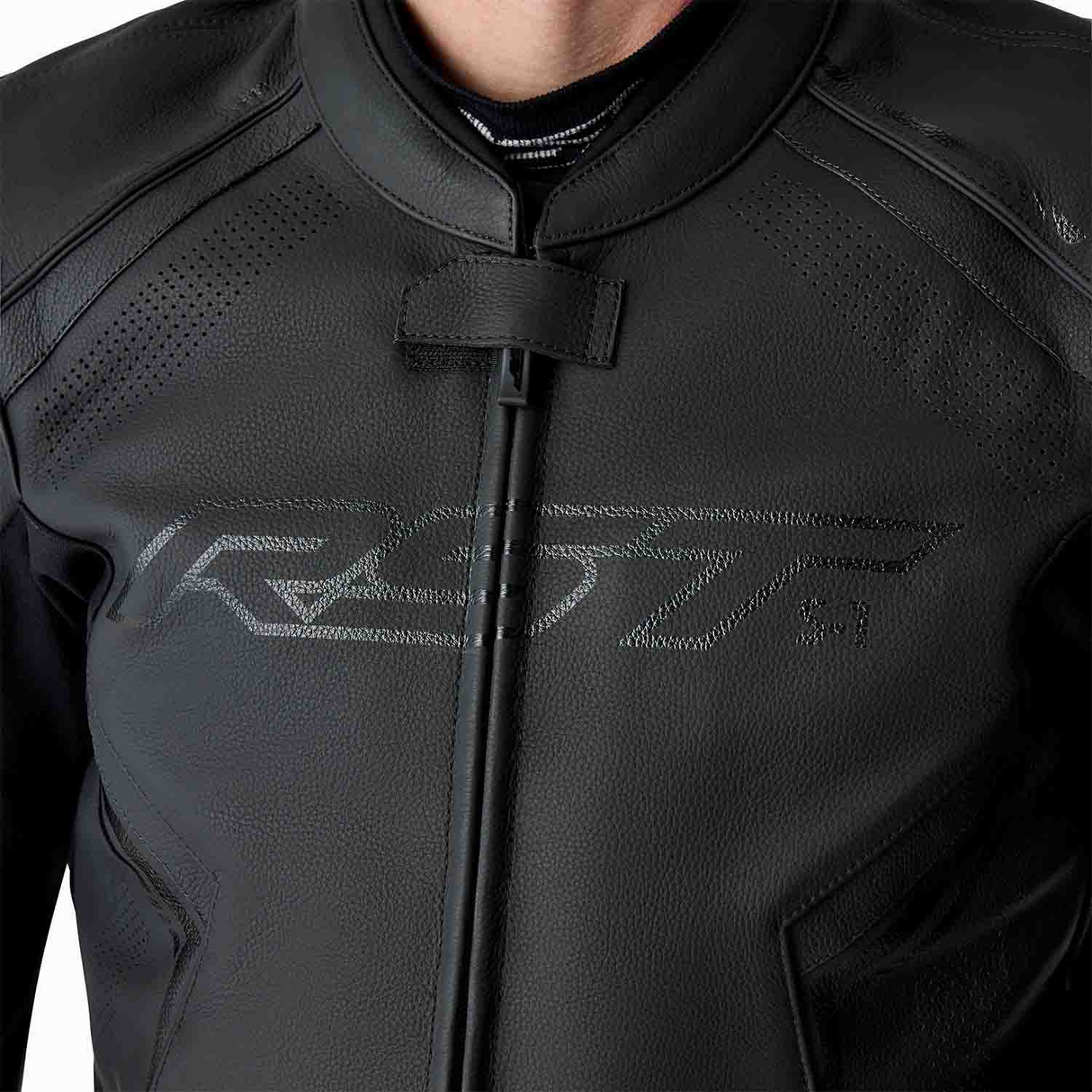 RST S1 D3O Ladies Leather Motorcycle Jacket Black