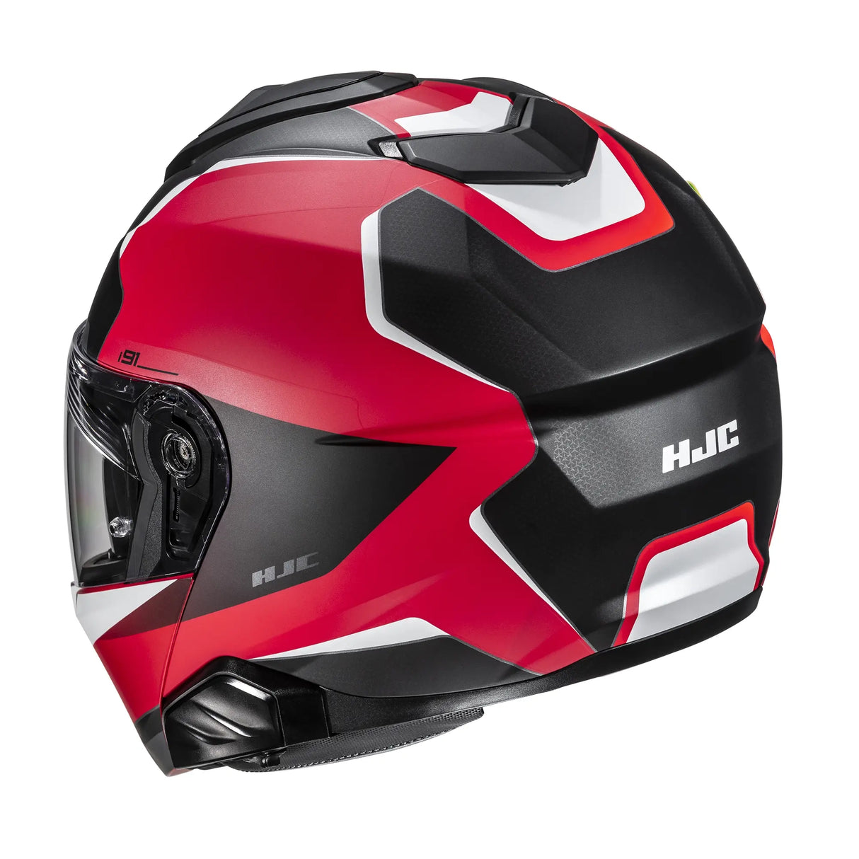 HJC I91 Felio Motorcycle Flip Front Helmet Red