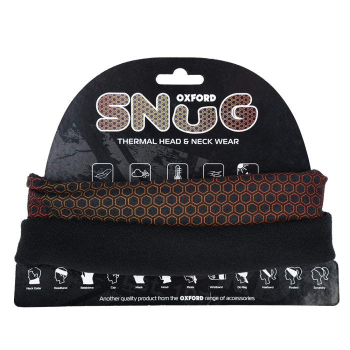 Oxford Snug Neck Tube Base Layers Nacreous Orange