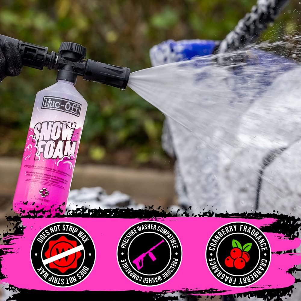 Muc-Off 708 Snow Foam Motorcycle Bike Cleaner Pre Wash Shampoo 1 Litre