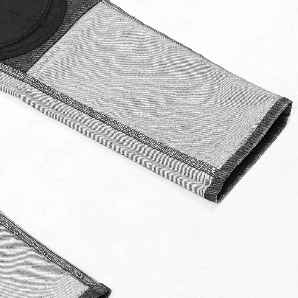 Oxford Original Approved AA Dynamic Men's Motorcycle Jeans Straight Black