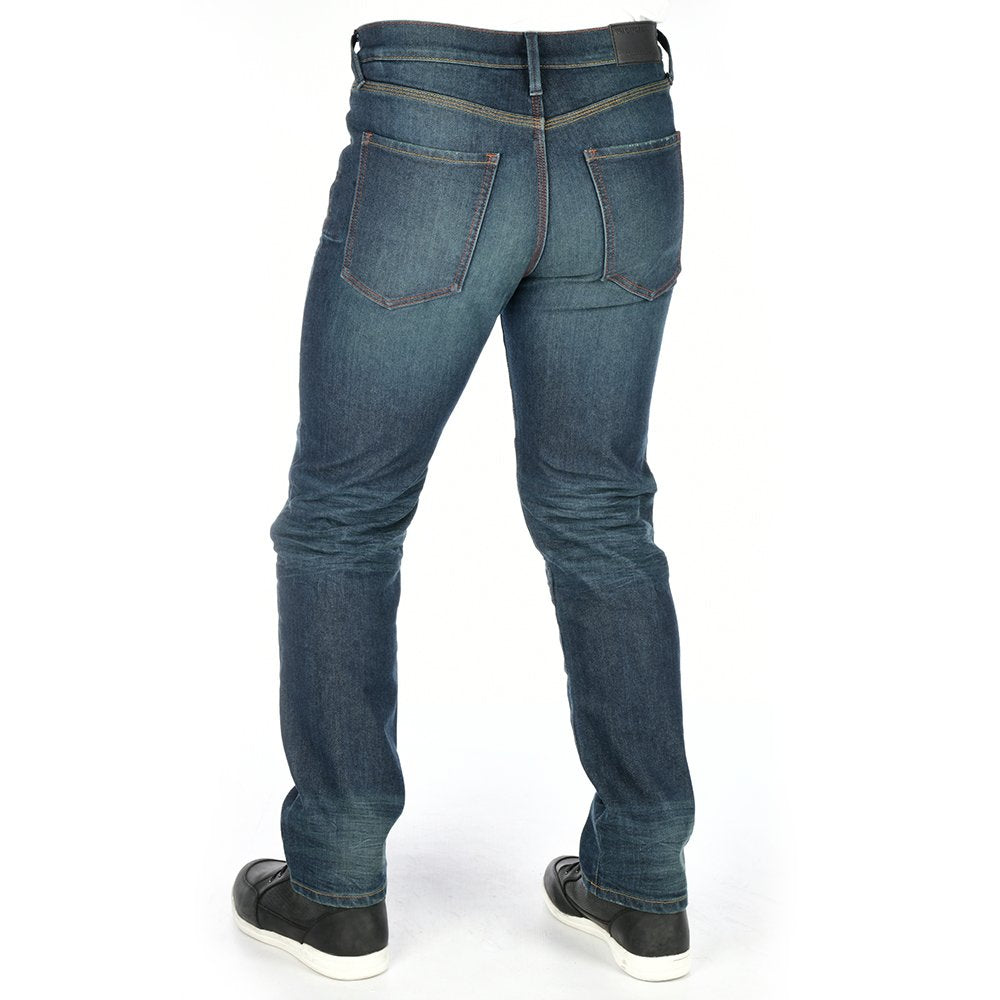 Oxford Original Approved AA Dynamic Men's Motorcycle Jeans Straight Blue