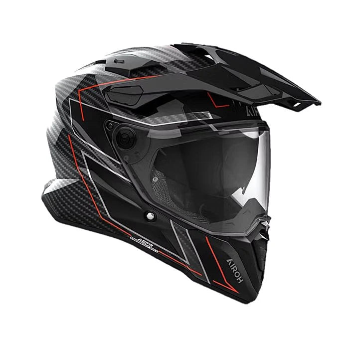Airoh Commander 2 Stylish Full Carbon Gloss Motorcycle Helmet