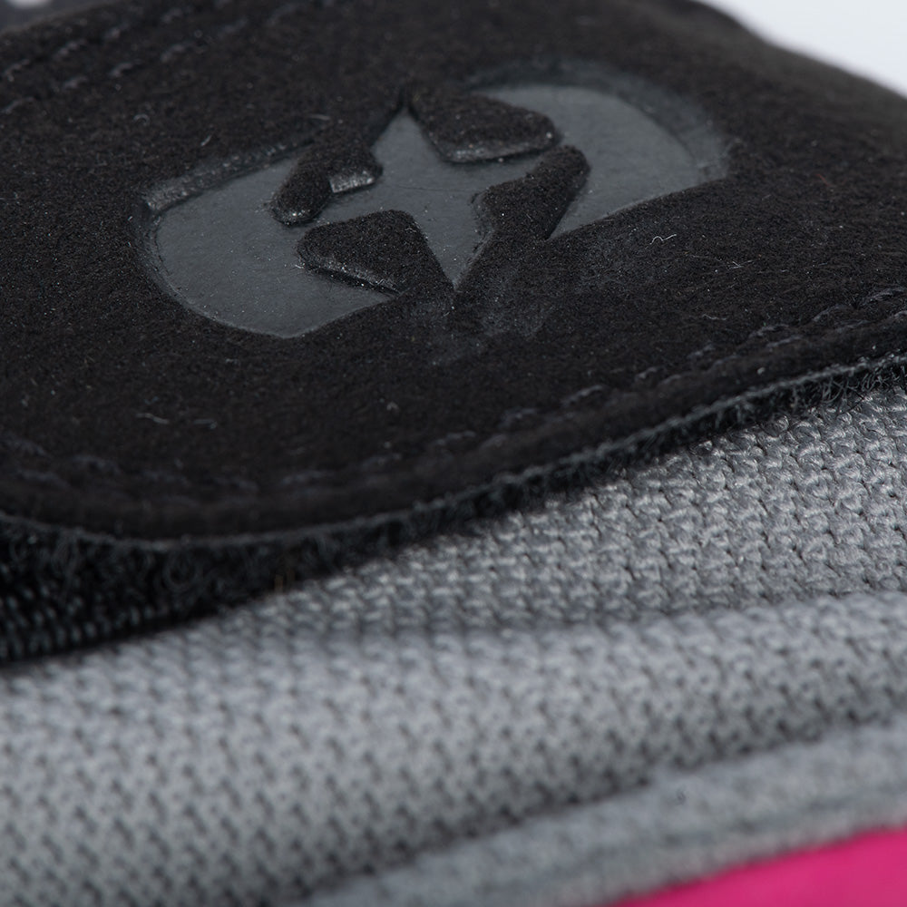 Oxford Brisbane Women's Motorcycle Gloves Grey/Pink/Black