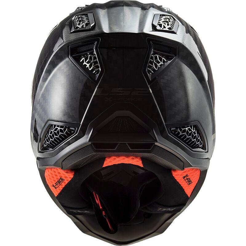 LS2 MX703 X-Force Gloss Carbon Motorcycle Helmet