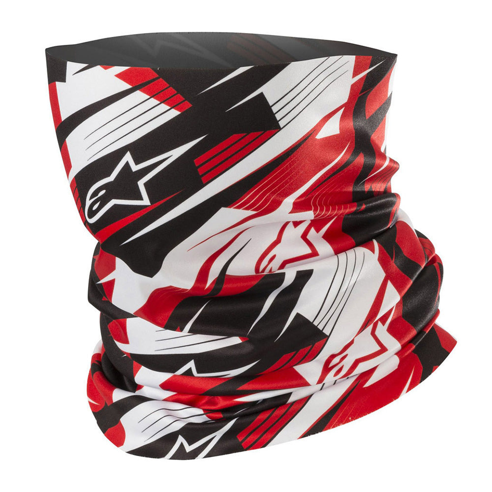 Alpinestars Neck Tube Base Layers Black White Red