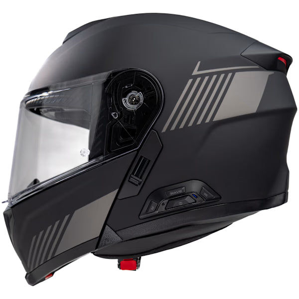 Sena Specter Smart Mesh Intercom Motorcycle Flip Front Helmet Black
