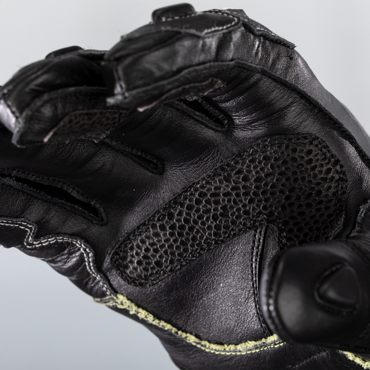 RST Tractech Evo 4 Short CE Motorcycle Leather Mens Gloves Black