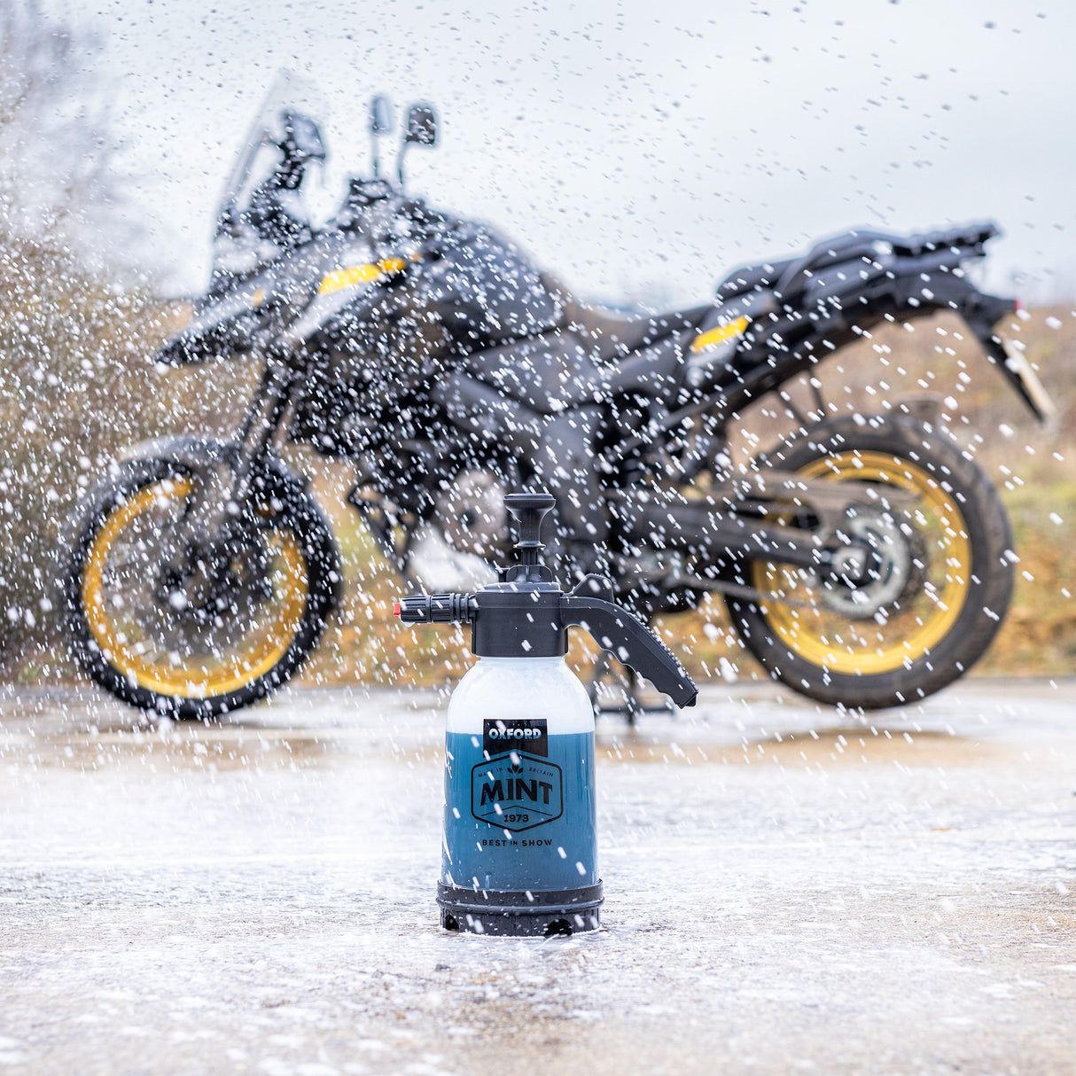 Oxford OX236 Mint Motorcycle Bike Car Snow Foam Bottle 2L