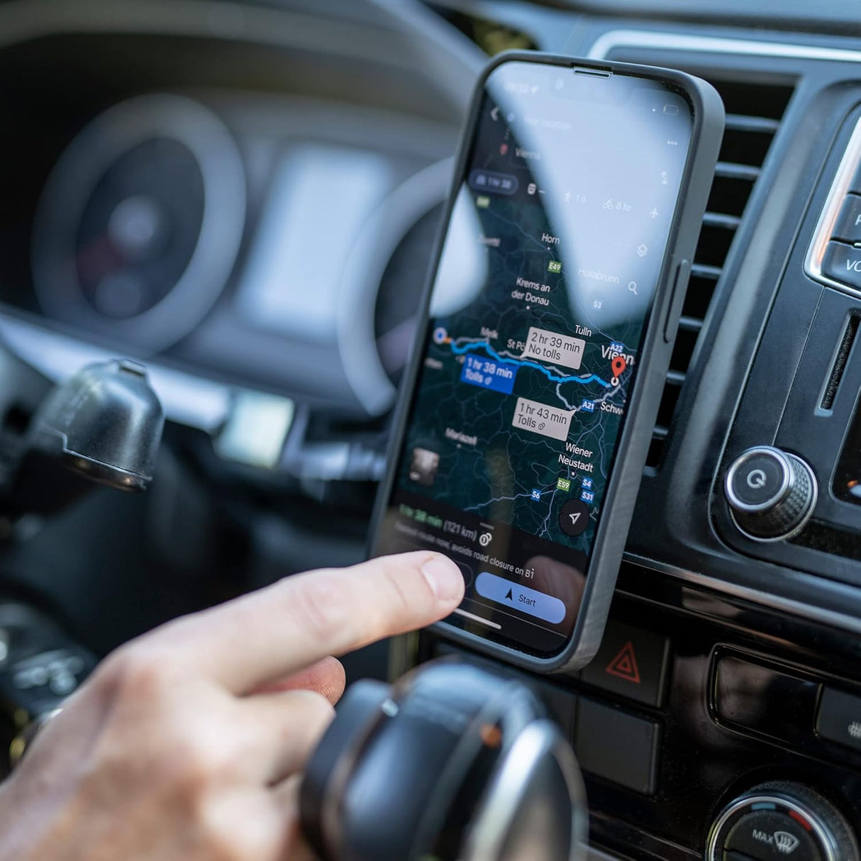 SP Connect SPC+ Strong Magnetic Car Air Vent Mobile Phone Mount Holder