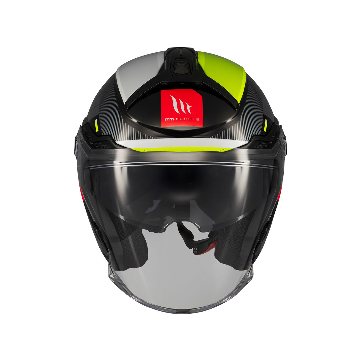 MT Cosmo Silence Open Face Helmet Fluo