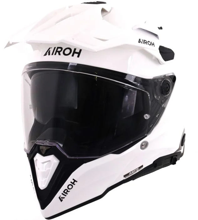 Airoh Commander 2 Gloss White Motorcycle Helmet