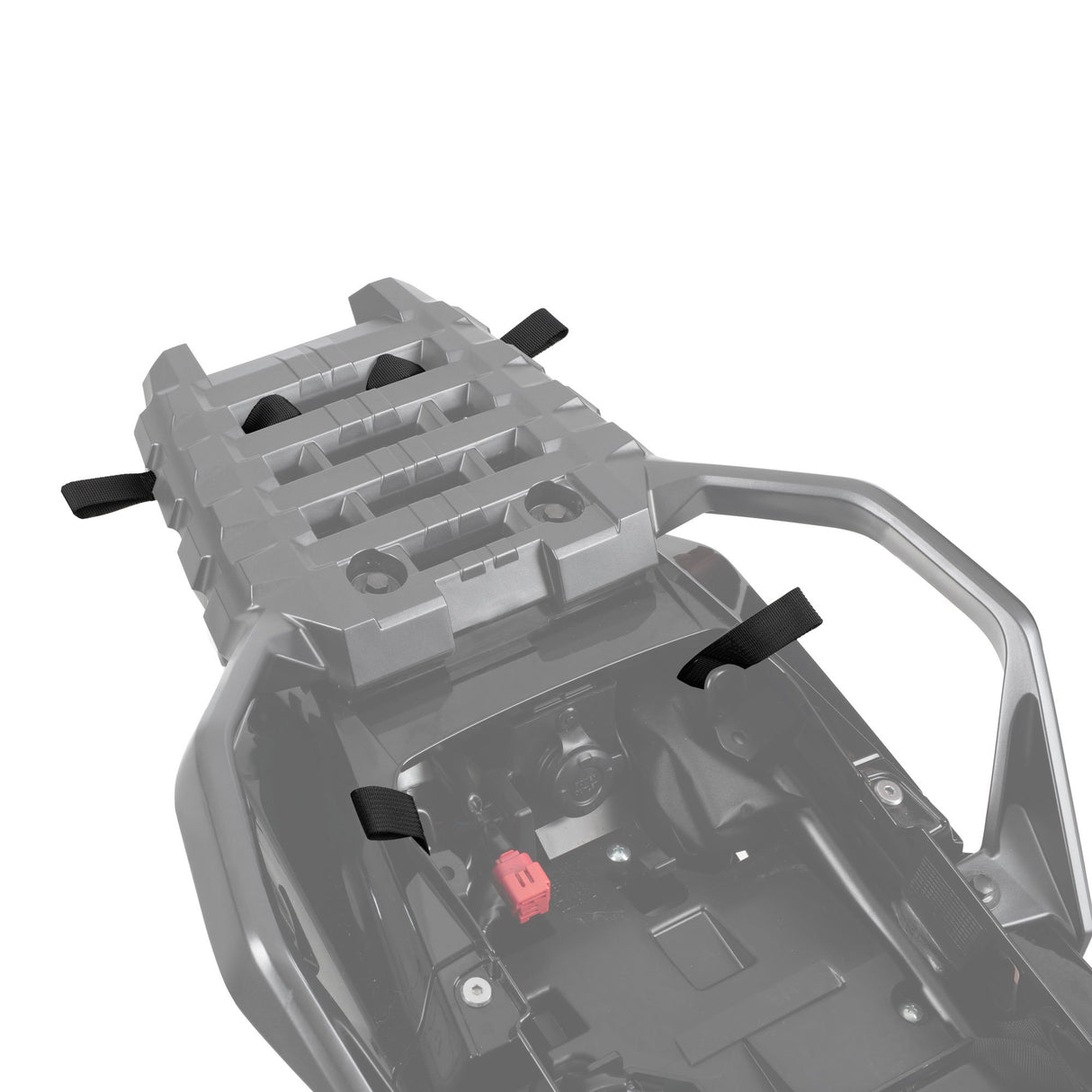 Oxford Atlas T-10 Advanced Tourpack Motorcycle Motorbike Luggage Tail Bag 10L Charcoal/Black