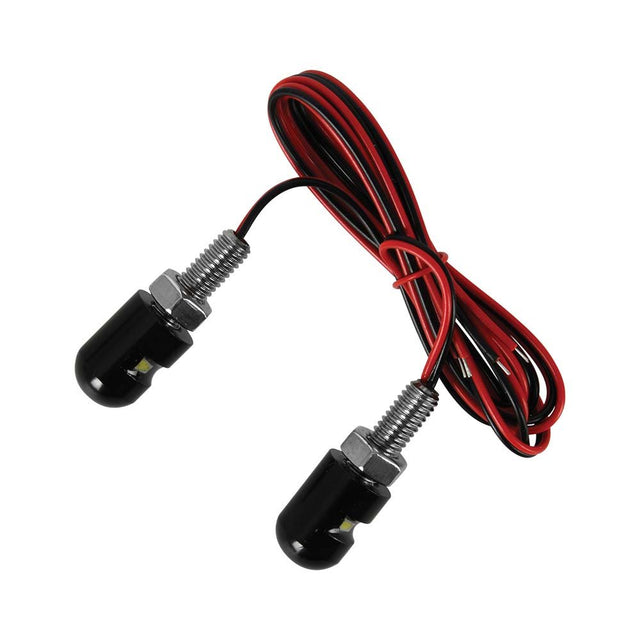 Oxford EL345 Motorcycle Halo Bolts Number Plate LED Lights