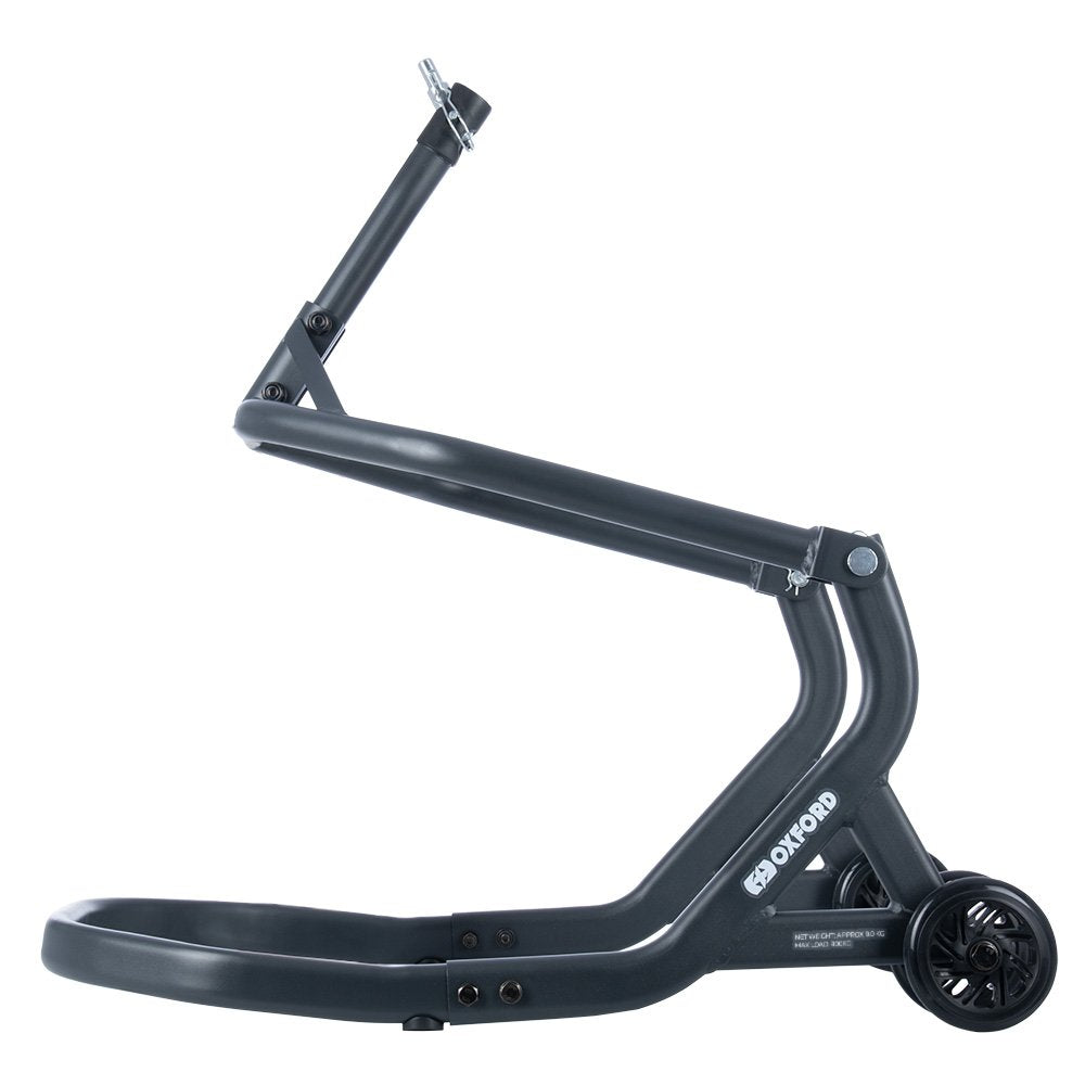 Oxford OX265 ZERO-G Headstock Motorcycle Front Paddock Stand Heavy Duty