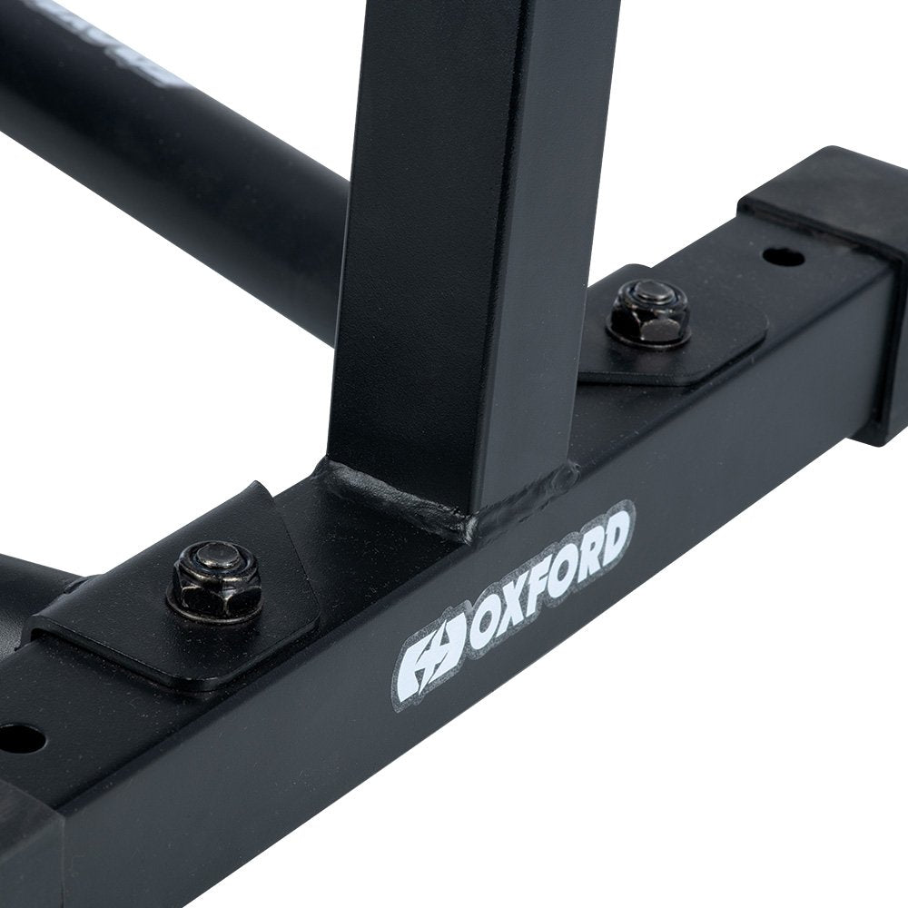 Oxford OX288 Bike Dock Motorcycle Paddock Stand High Security Front Wheel Chock